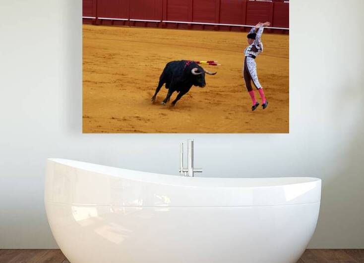 Bullfight event in Seville Arena in Andalusia Spain by Marco Brivio