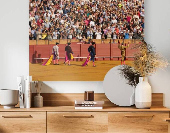 Bullfight event taking place in Seville Arena in Andalusia by Marco Brivio