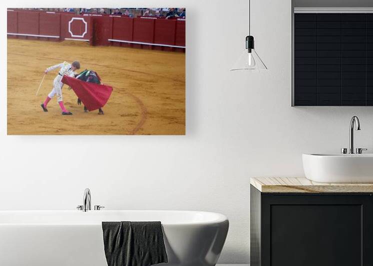 Bullfight at seville arena in andalusia spain by Marco Brivio