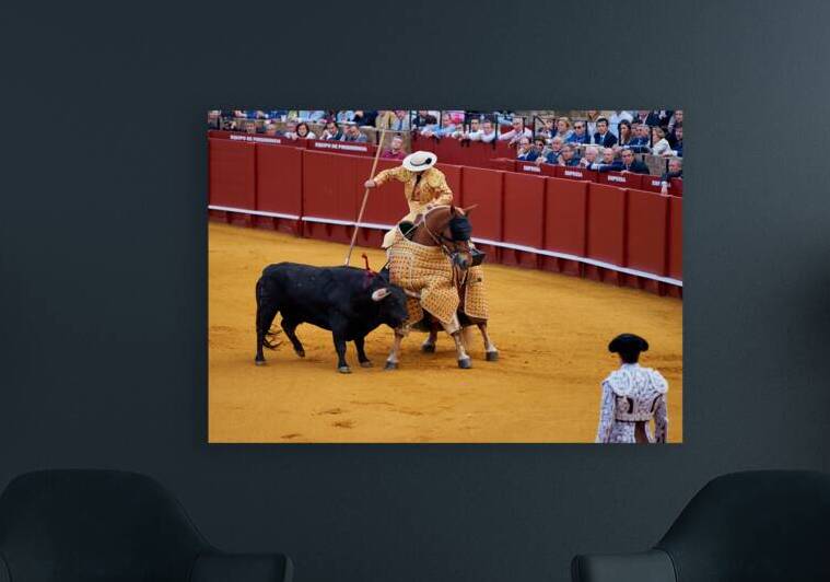 Bullfight in Seville Arena during Andalusia event by Marco Brivio