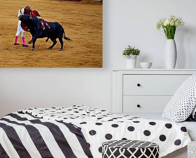 Bullfight in Seville Arena during event in Andalusia Spain by Marco Brivio