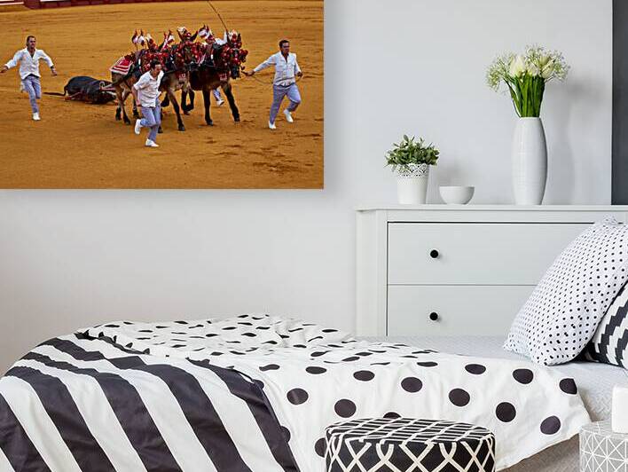 Bullfight event at Seville Arena in Andalusia Spain by Marco Brivio