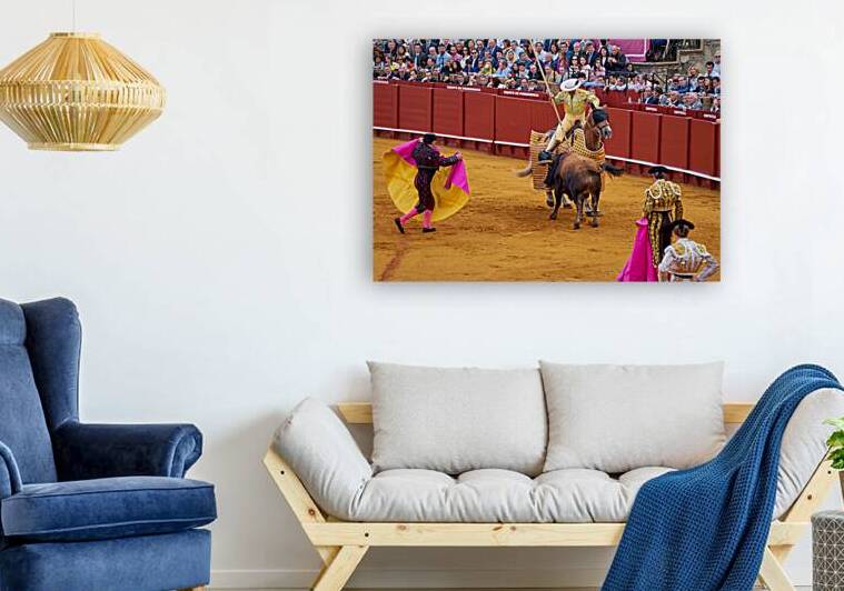 Bullfight event at Seville Arena in Andalusia Spain by Marco Brivio