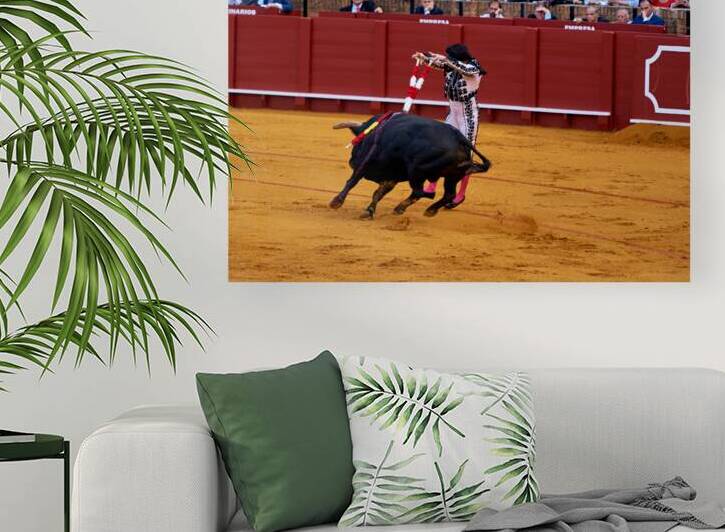 Bullfight event takes place in Seville Arena in Andalusia Spain by Marco Brivio