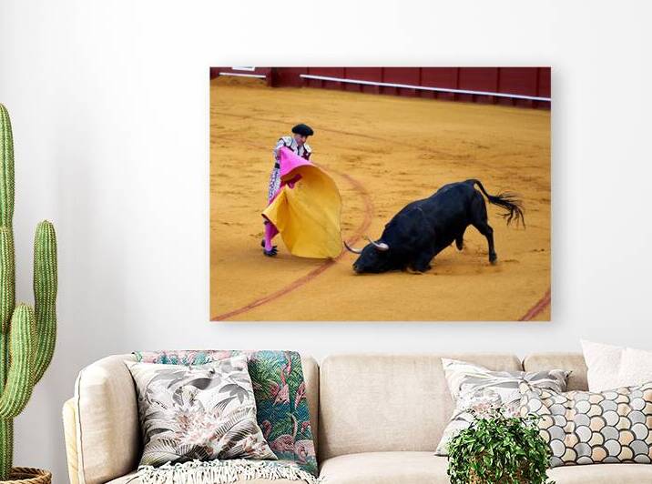 Bullfight at seville arena in andalusia spain by Marco Brivio