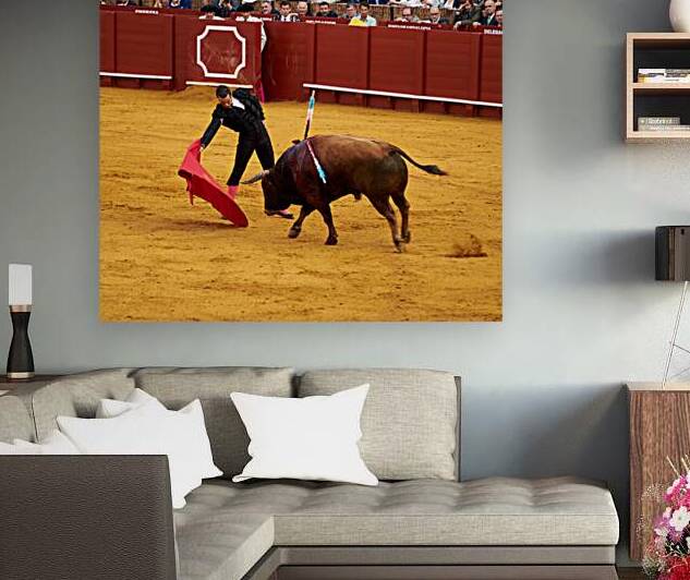 Bullfight event at Seville Arena in Andalusia Spain by Marco Brivio