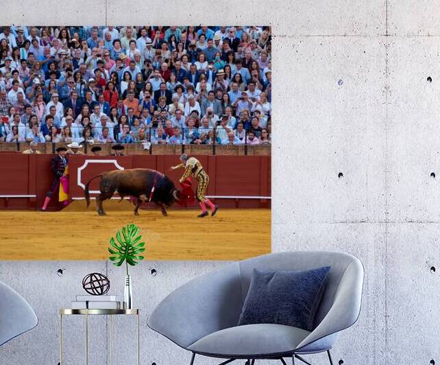 Bullfight event in Seville Arena during Andalusia festival by Marco Brivio