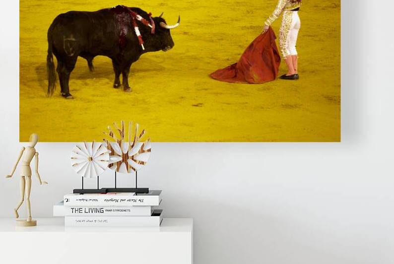 Bullfight event in Seville Arena during cultural festival by Marco Brivio