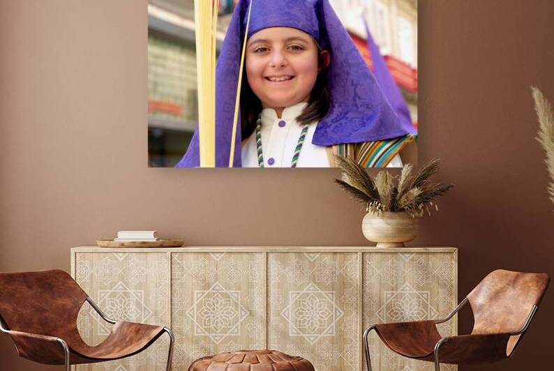 Easter procession in Malaga Spain during Holy Week by Marco Brivio