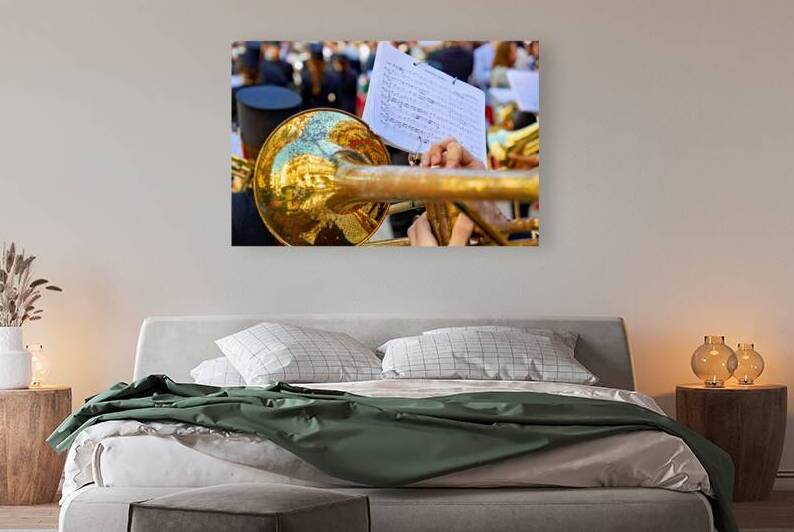 Procession music during Easter in Malaga Andalusia by Marco Brivio