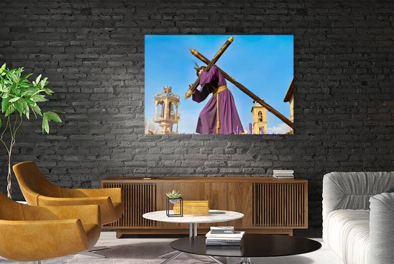 Processions in Granada during Holy Week celebrations by Marco Brivio