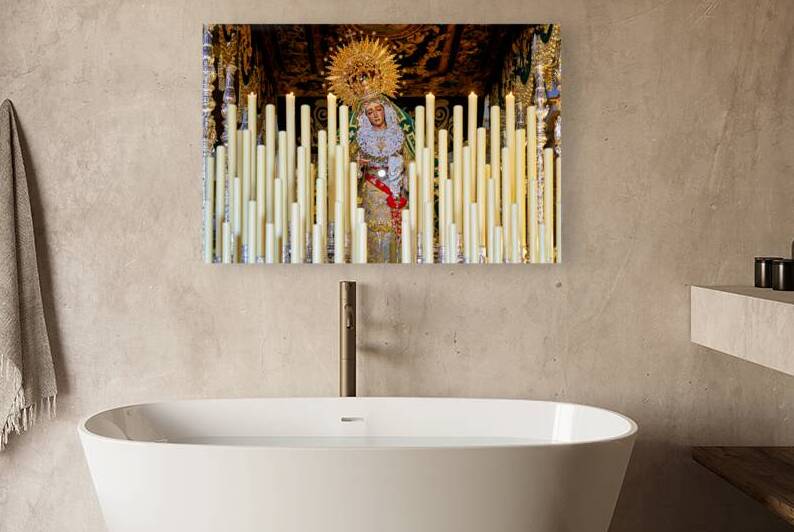 Preparing for holy week processions in Granada by Marco Brivio