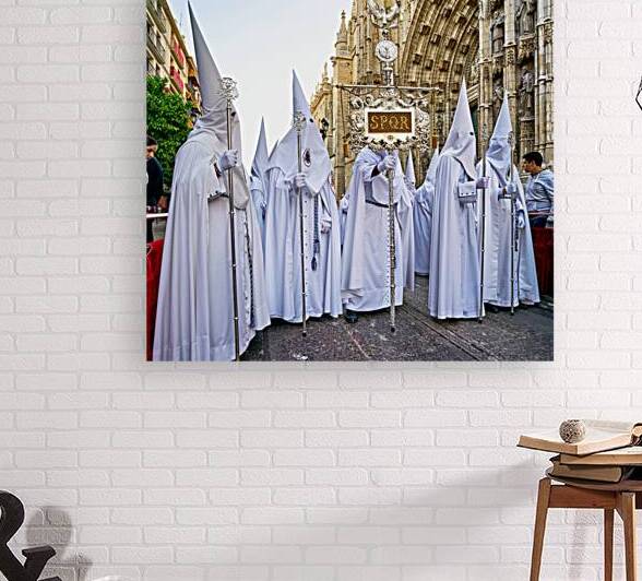Procession in Seville during Easter Holy Week by Marco Brivio
