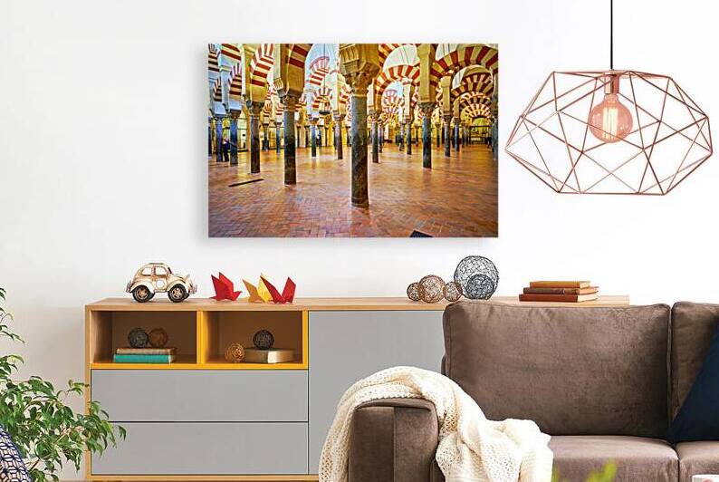 Córdoba mosque cathedral showcases arches and columns by Marco Brivio