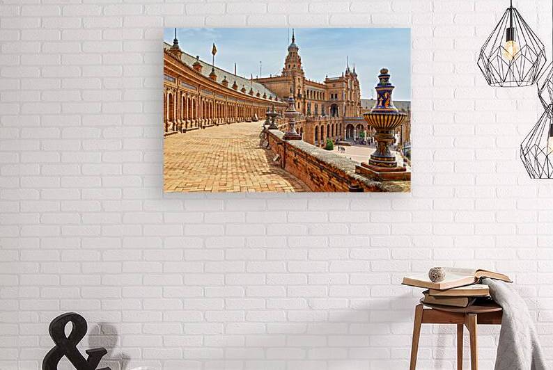 Visit to Plaza de Espana in Seville Andalusia by Marco Brivio