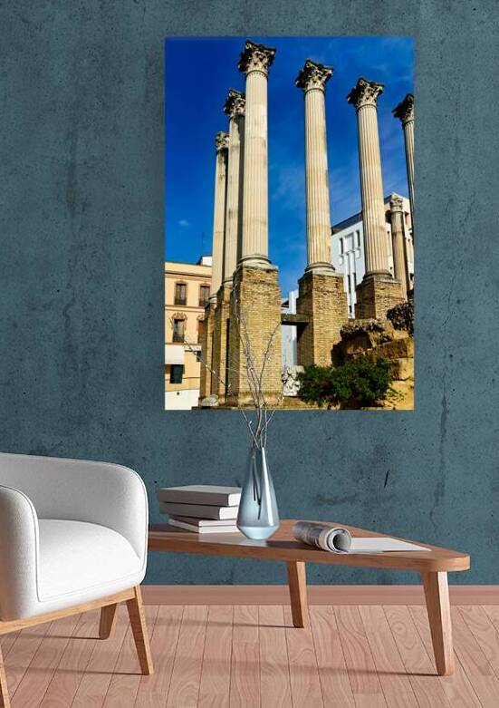 Ruins of roman theatre in cordoba andalusia spain by Marco Brivio