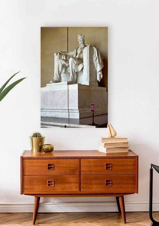 Lincoln Memorial statue in Washington DC by Marco Brivio