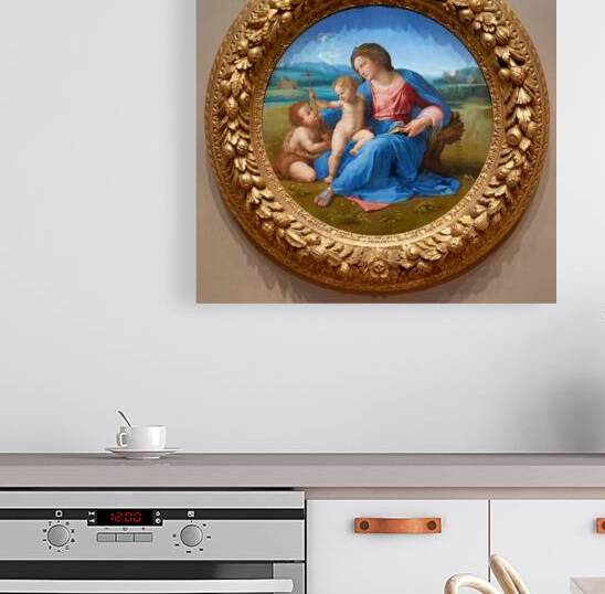 Artwork of alba madonna by raphael in washington d.c by Marco Brivio