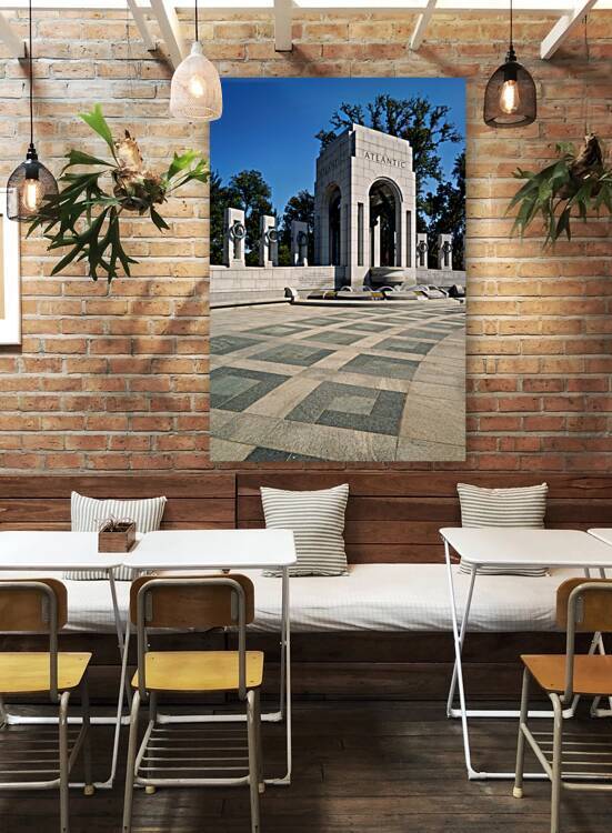 Memorial for world war ii in washington d.c by Marco Brivio