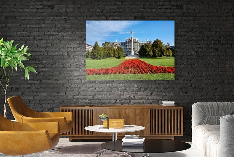 Flowers at the eisenhower executive office by Marco Brivio