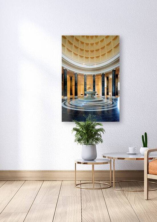 Central rotunda in West Wing of National Gallery of Art by Marco Brivio