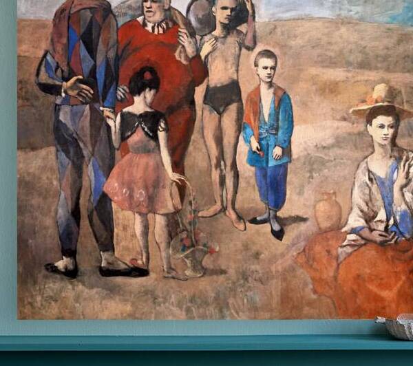 Pablo picasso family of saltimbanques in washington dc by Marco Brivio