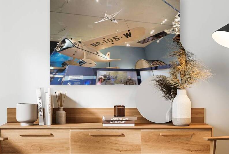 Flying machines in Smithsonian Air and Space Museum by Marco Brivio