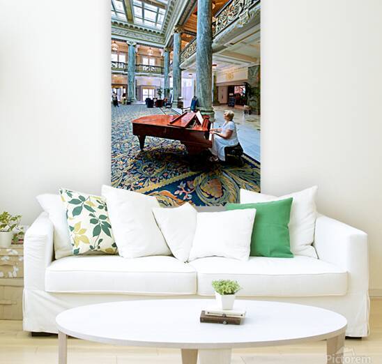 Music performance inside Joseph Smith Memorial Building by Marco Brivio