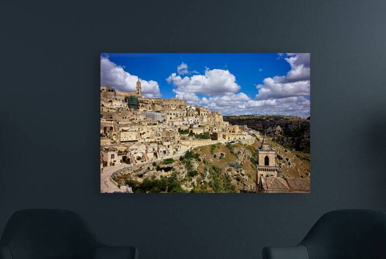 Daytime view of Sassi di Matera Italy by Marco Brivio