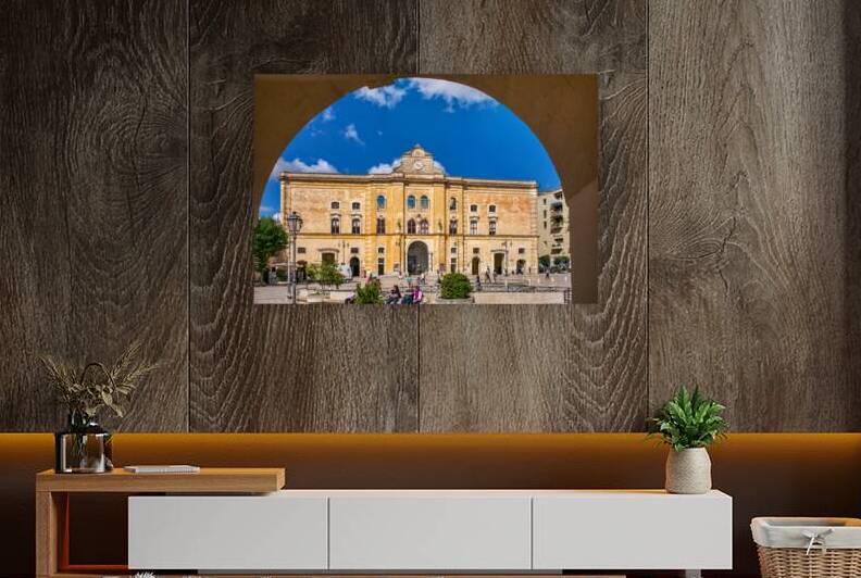 Piazza vittorio veneto in matera basilicata italy by Marco Brivio
