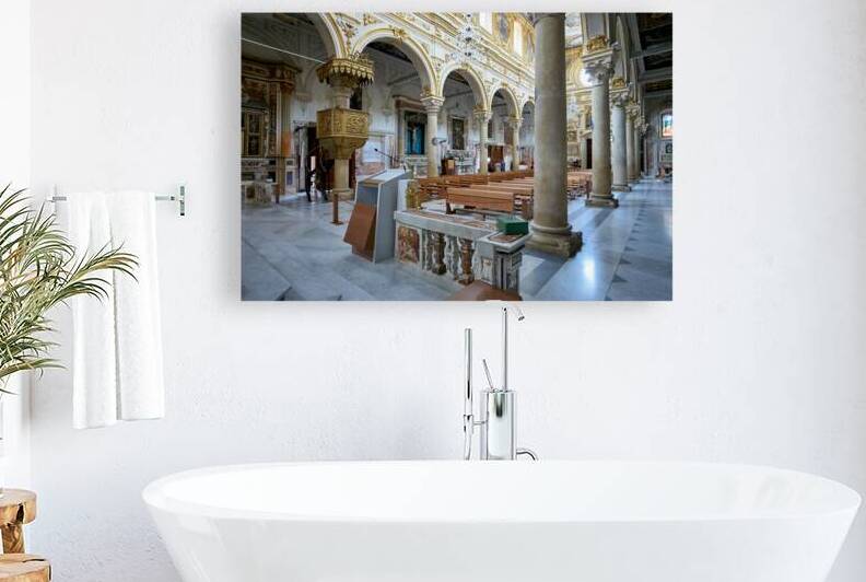 Basilica in Matera features interior details by Marco Brivio