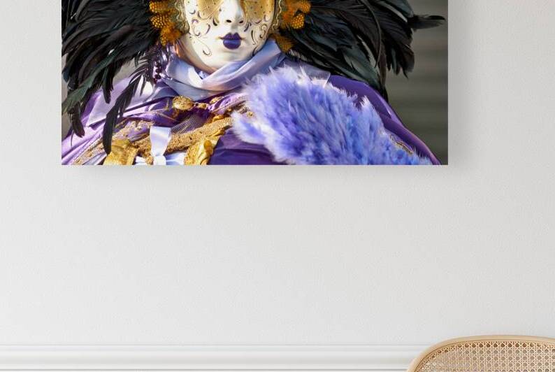 Masks and costumes at Venice Carnival celebration by Marco Brivio