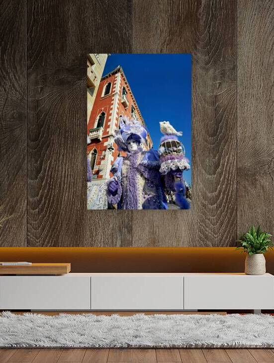 Venice Carnival features masks and costumes in Italy by Marco Brivio